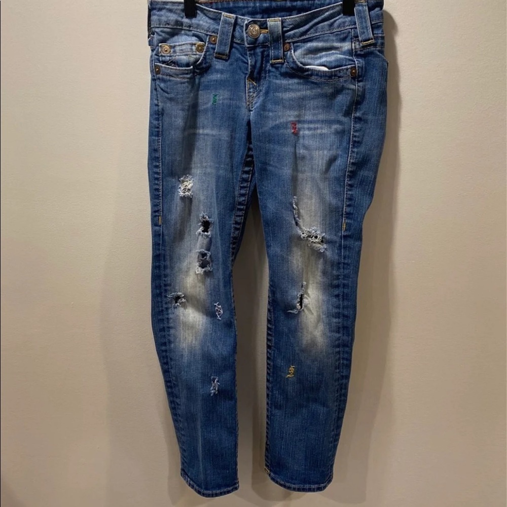 True Religion jeans distressed